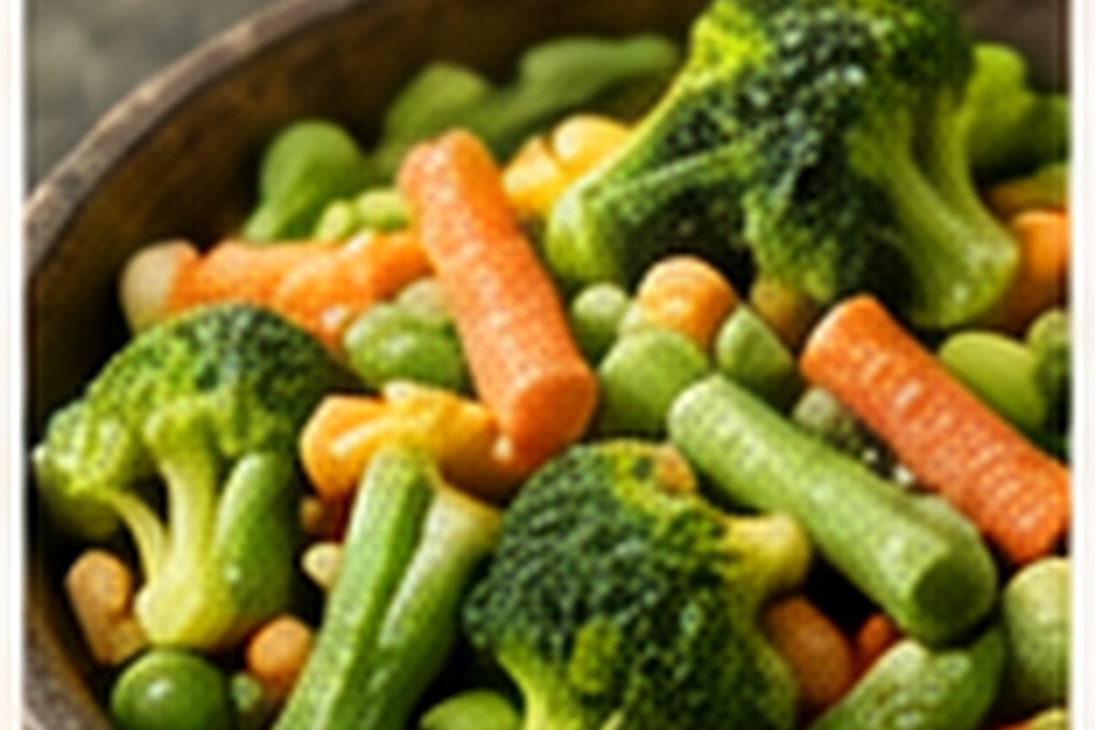 Frozen mixed vegetables
